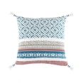 thumbnail image 1 of Plain Linen Cotton Pillow Cover With Tassels Yellow Beige Home Decor Cushion, 1 of 20