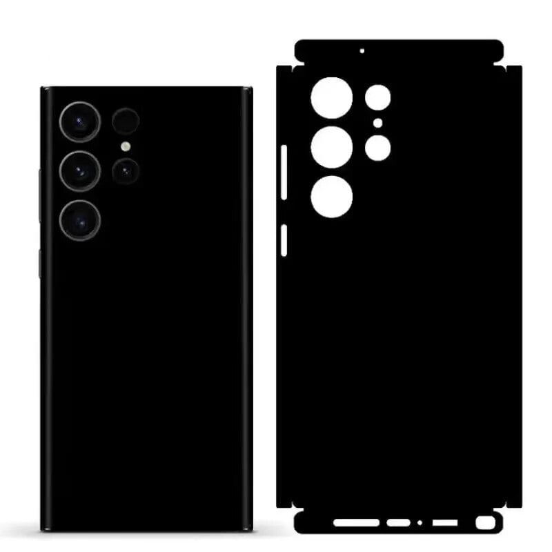 Plain Macaroon Color Decal Skin for Samsung S24 S22 S23 Ultra Back ...