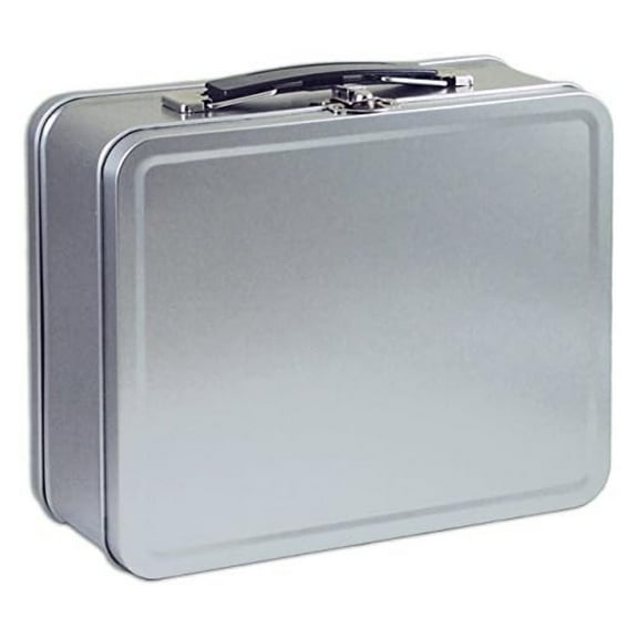 Plain Metal Medium Size Lunch Box