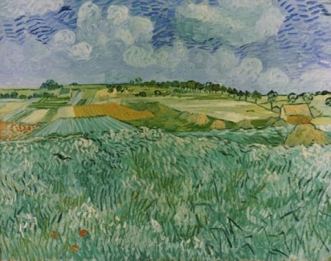 Plain Near Auvers 1890 Vincent van Gogh (1853-1890 Dutch) Oil on canvas Neue Pinakothek Munich Germany Canvas Art - Vincent van Gogh (18 x 24)