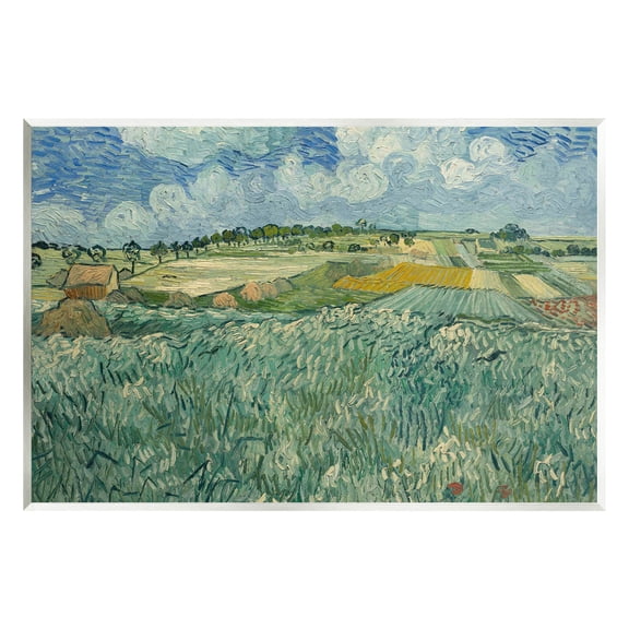 Plain Near Auvers With Rain Clouds Van Gogh Landscape Painting Unframed Art Print Wall Art