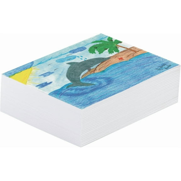 Plain Newsprint, 8 1/2" x 11", Ream Of 500 Sheets