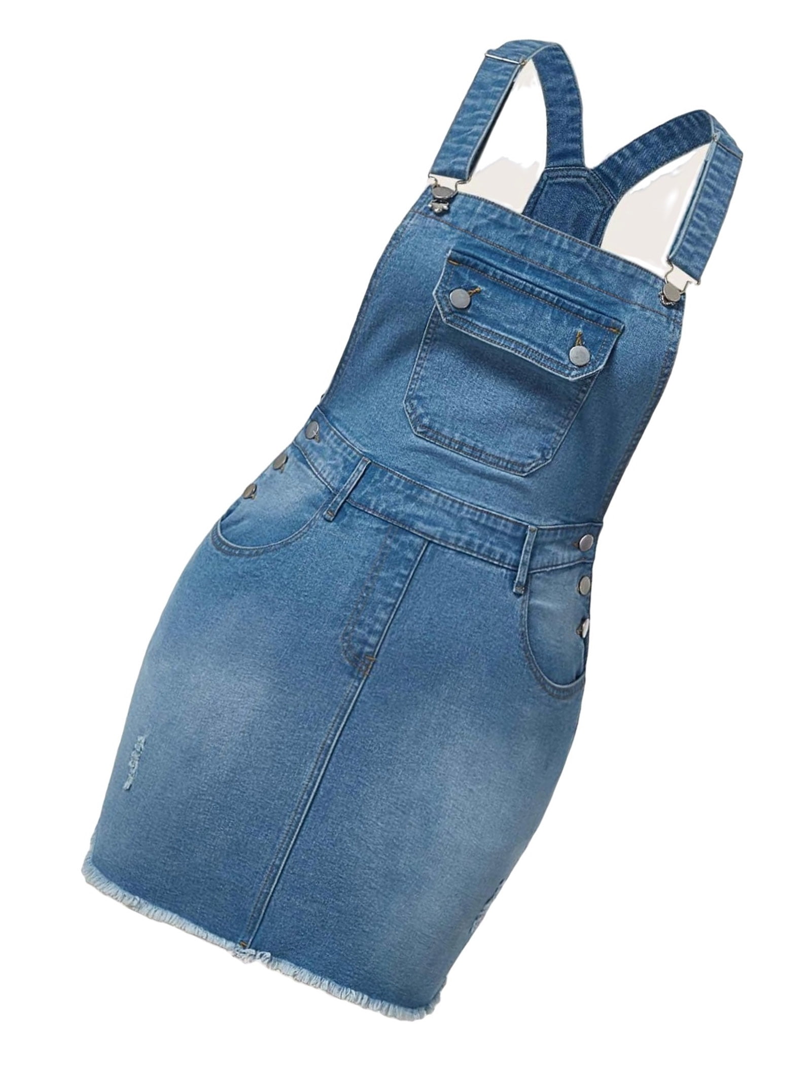 Denim pinafore dress size 20 deals