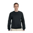 thumbnail image 1 of Plain Pullover Crew Neck Sweatshirt (Black) - Black - 2X, 1 of 5