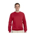 thumbnail image 1 of Plain Pullover Crew Neck Sweatshirt (True Red) - True Red - 2X, 1 of 5