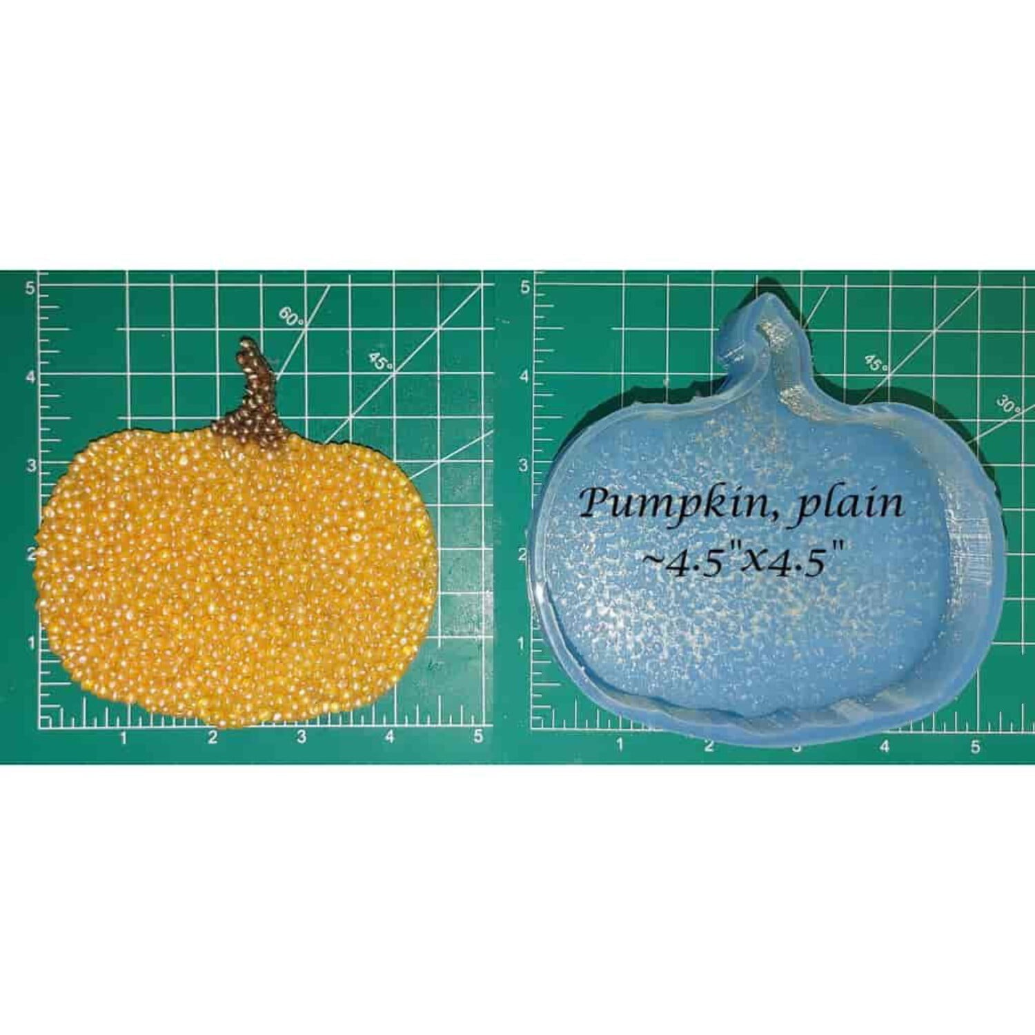 Plain Pumpkin Silicone Freshie Mold