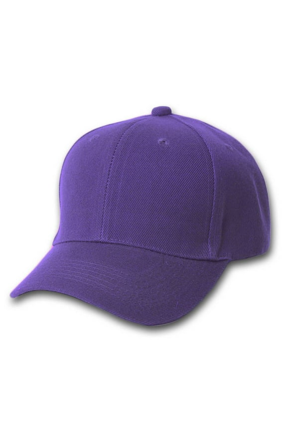 Plain Purple Adjustable Hat