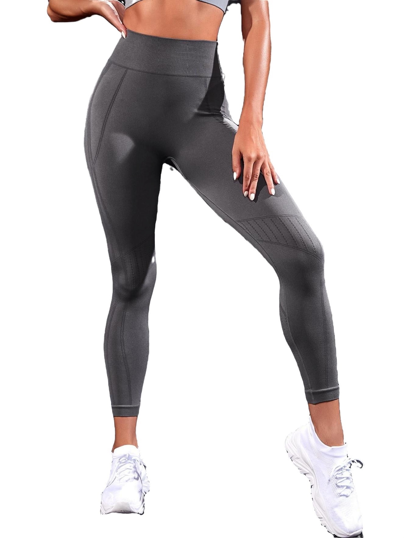 ShapeMove™ Sports tights - Dark grey - Ladies | H&M