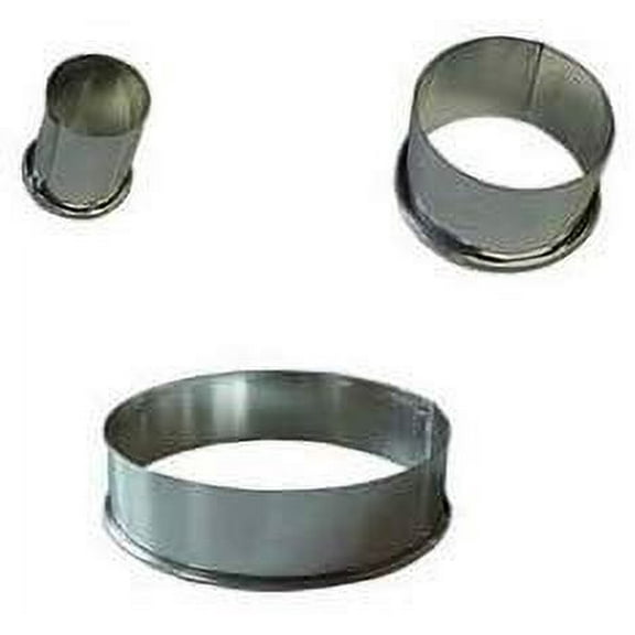 Plain Round Cutter, Heavy Duty Tinned Steel - 2-1/2"