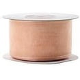 thumbnail image 1 of Plain Sheer Organza Ribbon, 1-1/2-Inch, 25 Yards, Light Peach, 1 of 1