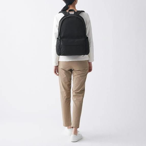 Plain Simple Computer Backpack,Black