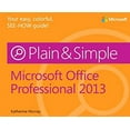 thumbnail image 1 of Pre-Owned Microsoft Office Professional 2013 Plain & Simple (Paperback) 0735669325 9780735669321, 1 of 1