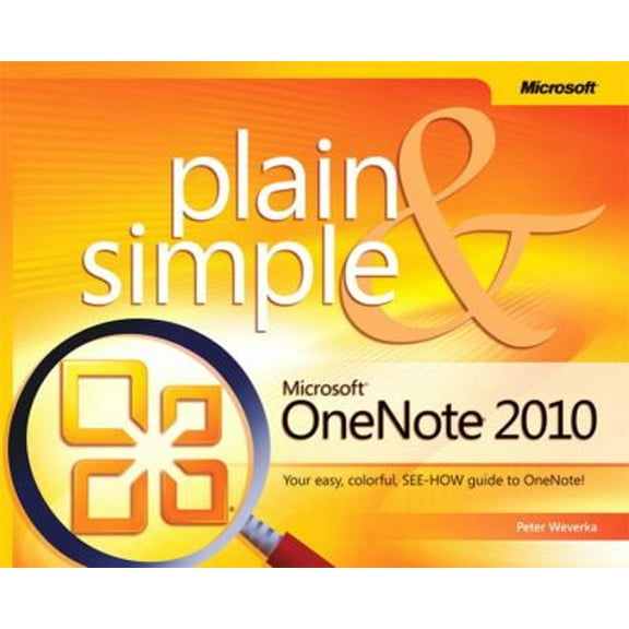 Pre-Owned Microsoft OneNote 2010 Plain & Simple (Paperback) 0735660549 9780735660540