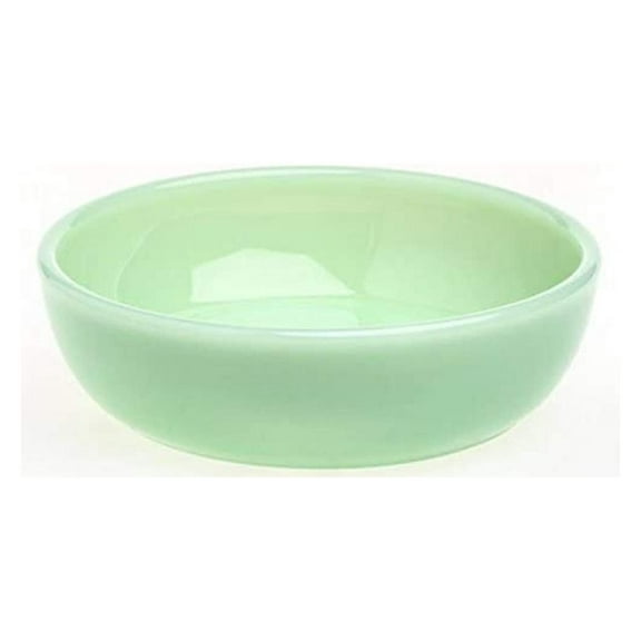 Plain & Simple Pattern - Multi Size Bowls - Jade Jadeite Jadite Green Glass - Mosser Glass - USA (Large)