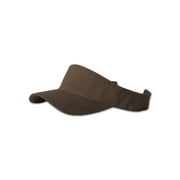 Plain Single Sports Visor- Brown