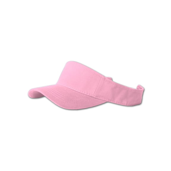 Plain Single Sports Visor- Pink