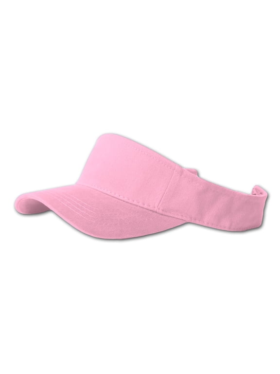 Plain Single Sports Visor- Pink
