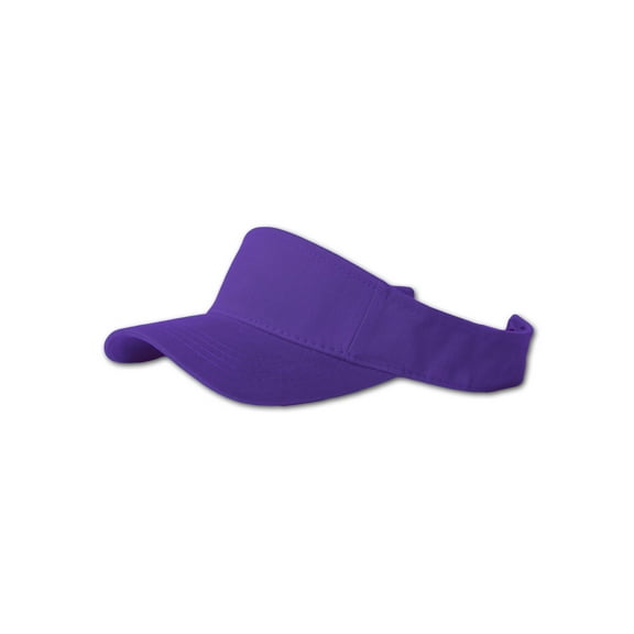 Plain Single Sports Visor- Purple