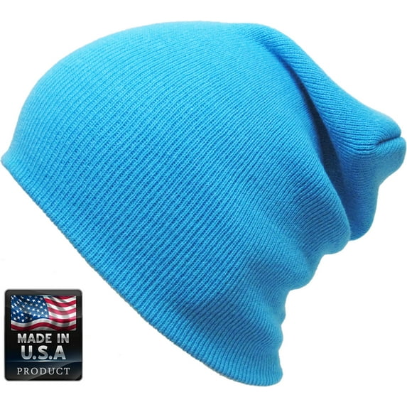 Plain Skully High Quality Made in USA Winter Beanie Hat