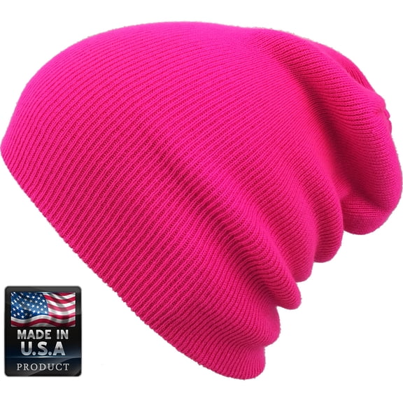 Plain Skully High Quality Made in USA Winter Beanie Hat