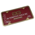 thumbnail image 1 of Plain Slim License Plate Frame With 4 Holes Gold(Gold), 1 of 3