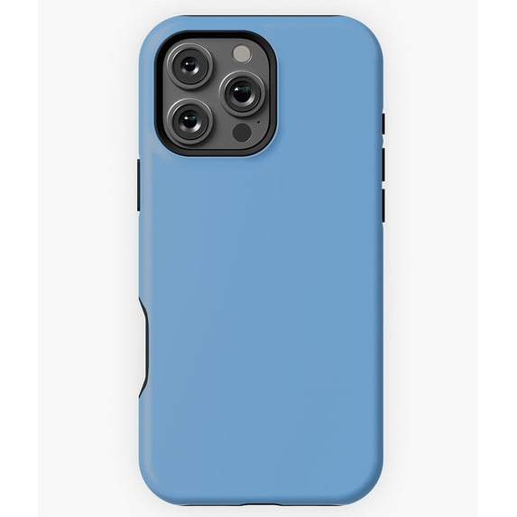 Plain Solid Color Blue Variant 12 N7100 Phone Case for iPhone 17 16 15 14 13 12 11 Pro Max