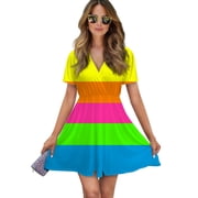 Neon Party Dress Neon Party Dress