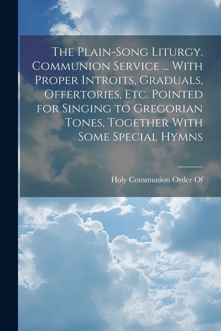 Holy Communion Order Of