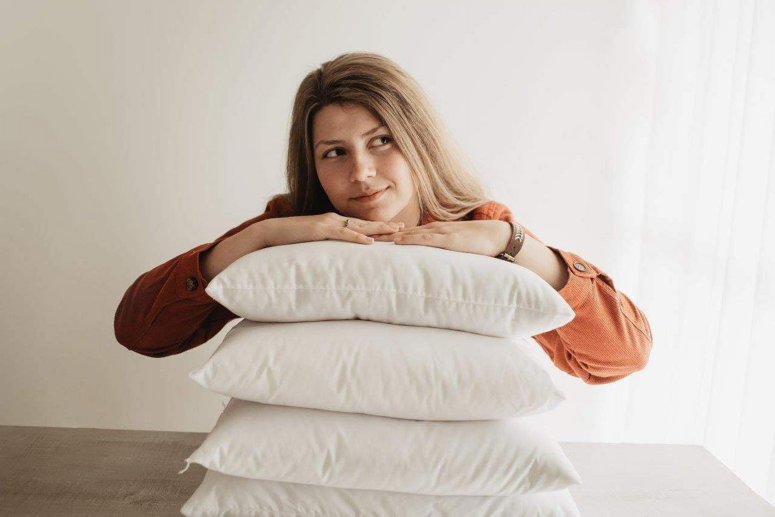 Plain Ticking Cotton Pillow Cover 6x6 8x8 10x10 12x12 14x14