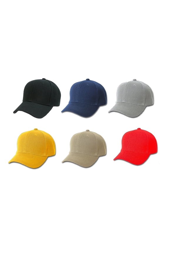 Plain Unisex Baseball Cap - Blank Hat with Solid Color and for Men and Women - Max