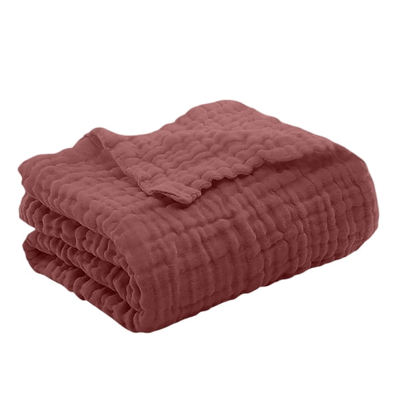 Plain Weave Soft Blanket Lightweight Breathable Bed Cover for Adults Kids Home Bed Sofa Travel Use
