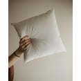 thumbnail image 1 of Plain White Cotton Pillow Cover | 8x8 10x10 12x12 14x14 16x16 18x18 20x20 22x22 24x24 Size, 1 of 2
