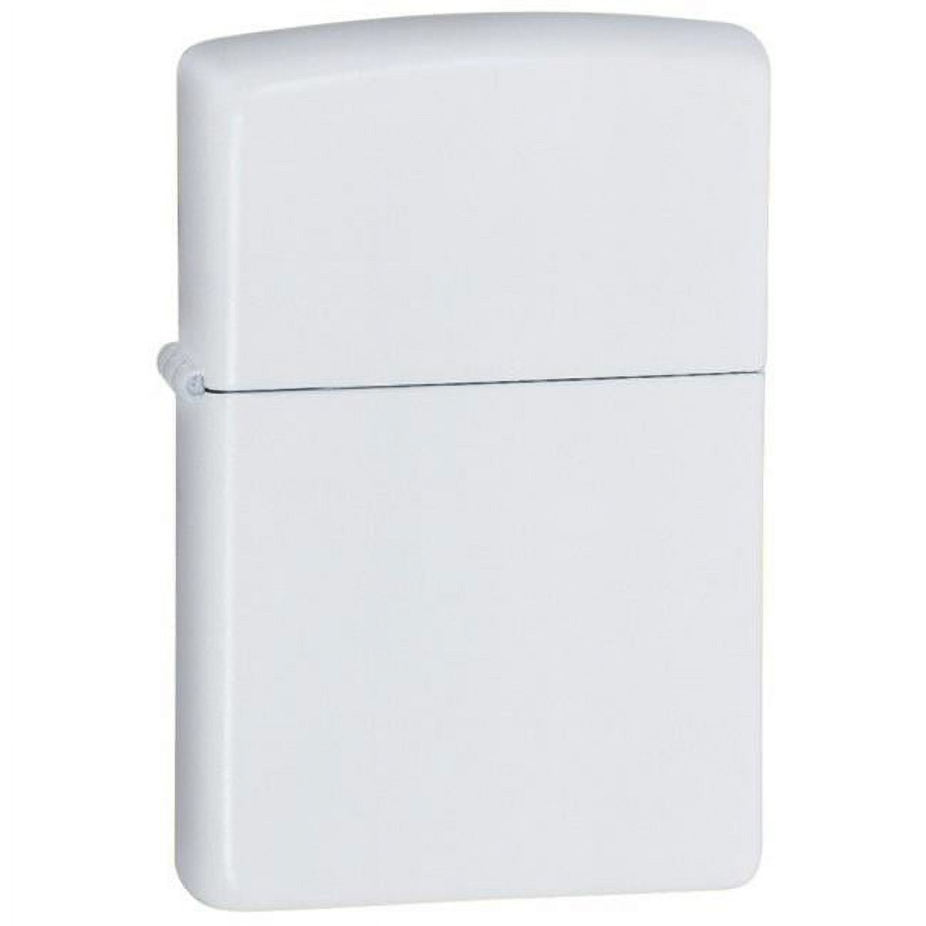 White Raffles Lighter Plain White Matte Finish Lighter - Walmart.com