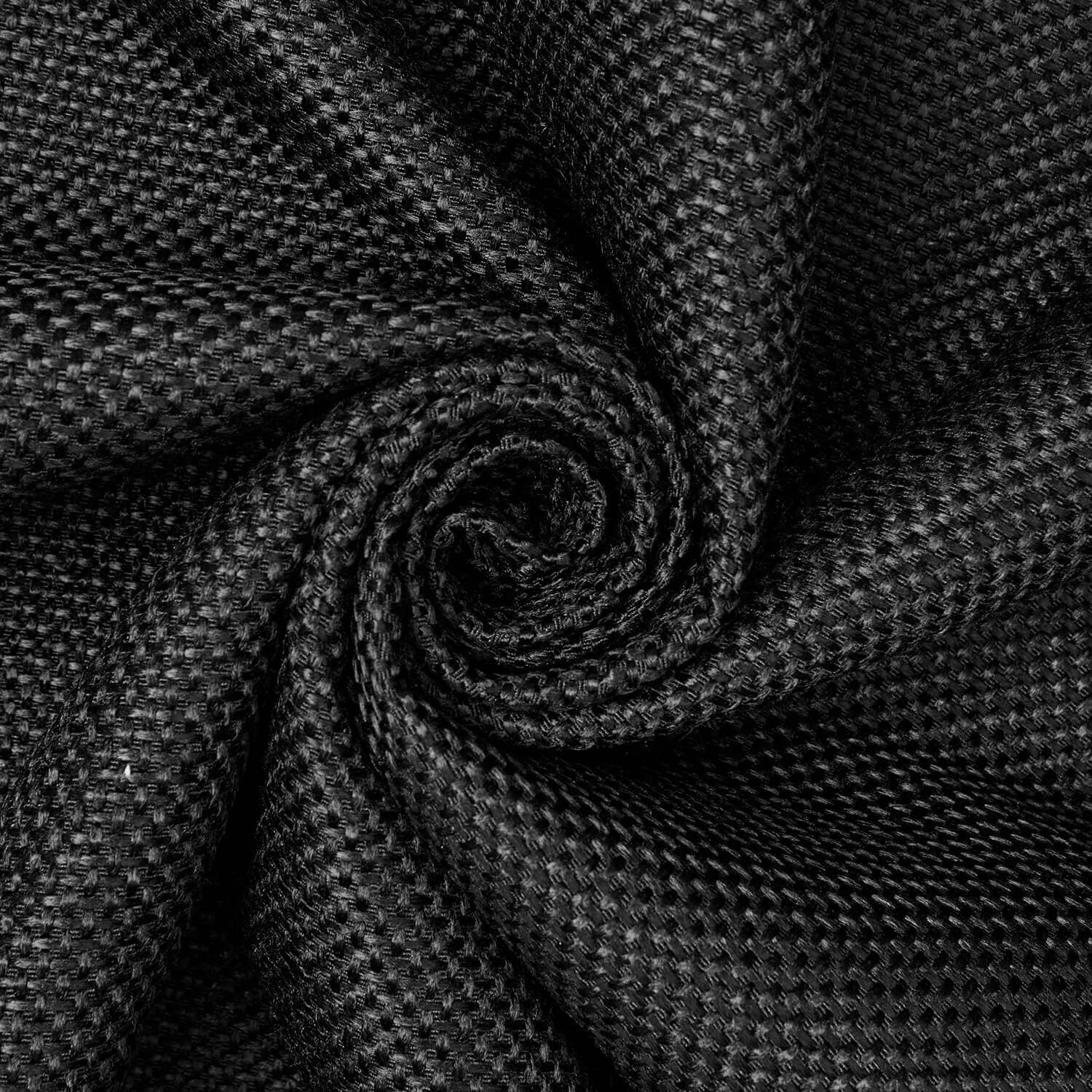 Plain Woven Inlay Upholstery Fabric Shiny Heavyweight Durable Polyester ...