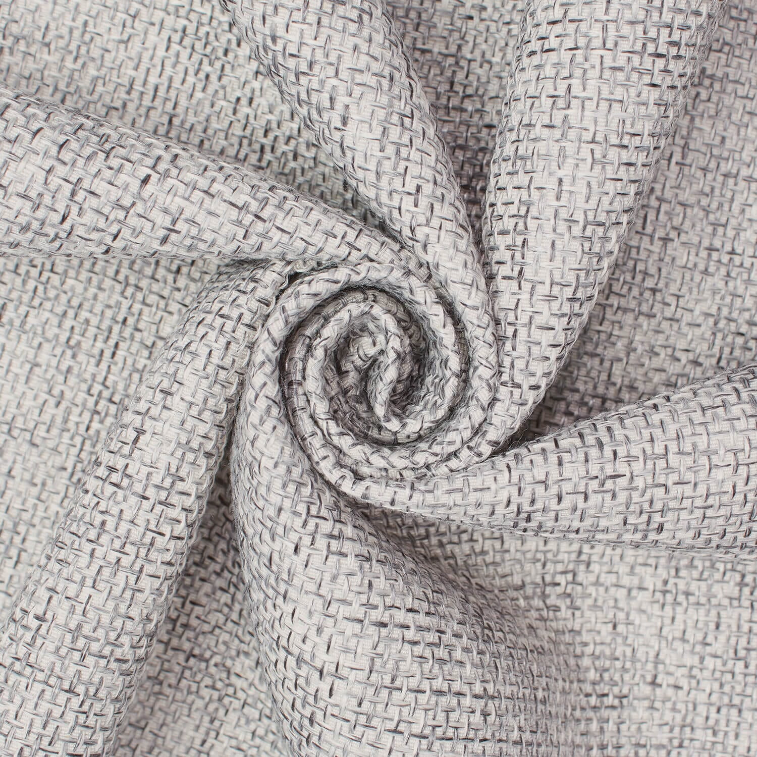 Plain Woven Inlay Upholstery Fabric Shiny Heavyweight Durable Polyester ...