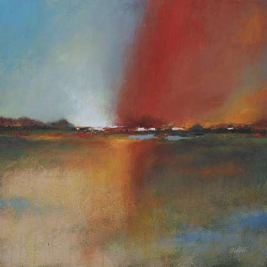 Plains Landscape 2 Canvas Art - Bruce Langton (24 x 24)