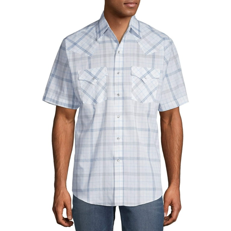 Plains western shop shirts walmart