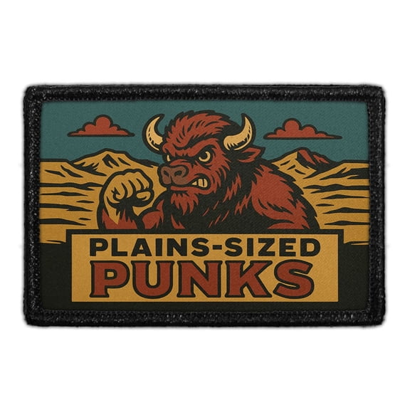 Plains-Sized Punks - Removable Patch