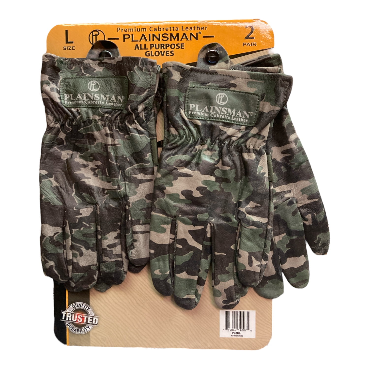 Plainsman Premium Cabretta Heavy Duty Stitching Tailored Fit 