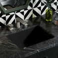 thumbnail image 1 of Plaisir 18.5" Rectangle Undermount Bathroom Sink in Matte Black, 1 of 10