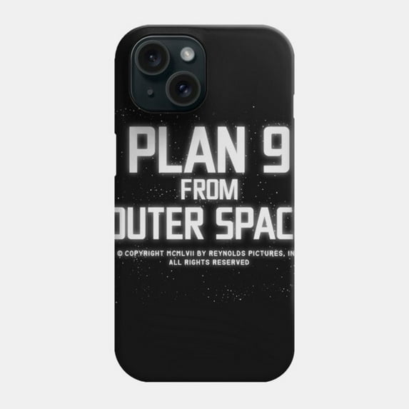 Plan 9 From Outer Space Protective Cover for iPhone 11–17 Pro Max Retro Movie