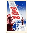 thumbnail image 1 of Plan 9 From Outer Space - Vintage Movie Advertisement Mini Poster 11.5" x 17.5" Laminated, 1 of 2