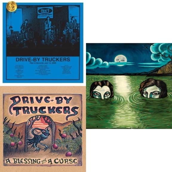 Plan 9 Records July 13, 2006 (3LP) & Blessing & A Curse (Clear With Purple Splatter LP Vinyl/Limited Edition/180G) & English Oceans (10-Year Edition) (2LP/Sea-Glass Blue W/ D-Side Etching)