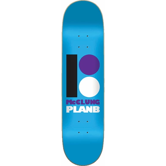 Plan B Mcclung Skateboard Deck 8.12