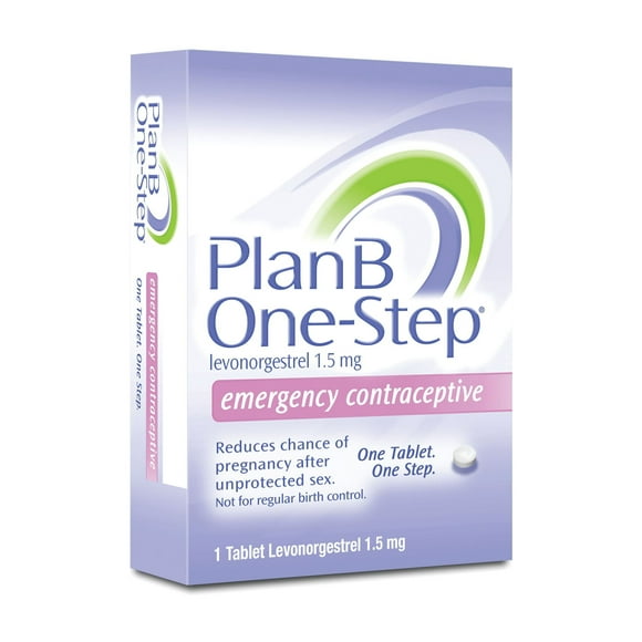 Plan B One-Step Emergency Contraceptive 1 Tablet, 1.5 mg