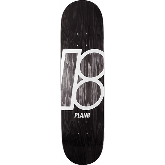 Plan B Stained Skateboard Deck 8 Black
