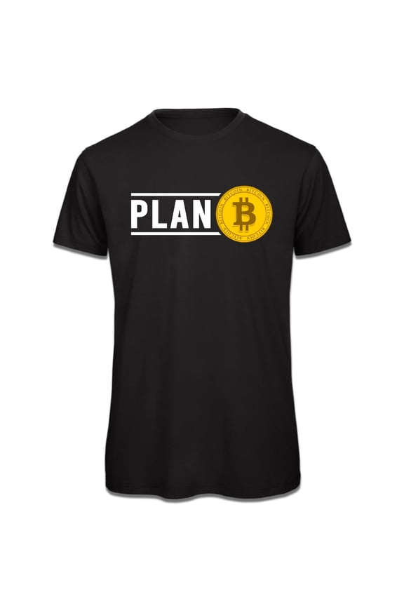 Plan B T-Shirt, Bitcoin Tee, Crypto Enthusiast Tee | Premium Feel