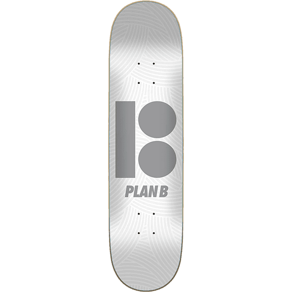 Plan B Texture Skateboard Deck 8.25