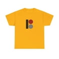 thumbnail image 1 of Plan B skateboards Vintage Red Circles Retro Classic Skate TShirt Print - Gold / M, 1 of 5