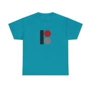 Plan B skateboards Vintage Red Circles Retro Classic Skate TShirt Print - Tropical Blue / 3XL